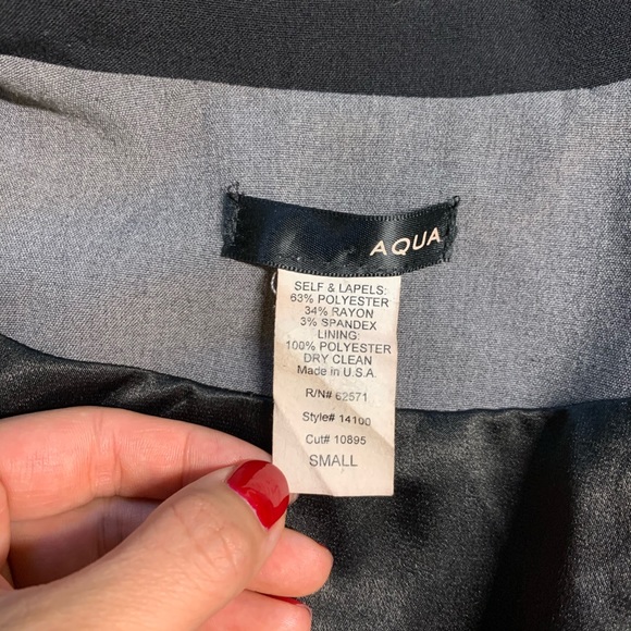 Aqua Grey/Black Style Blazer - Picture 11 of 14